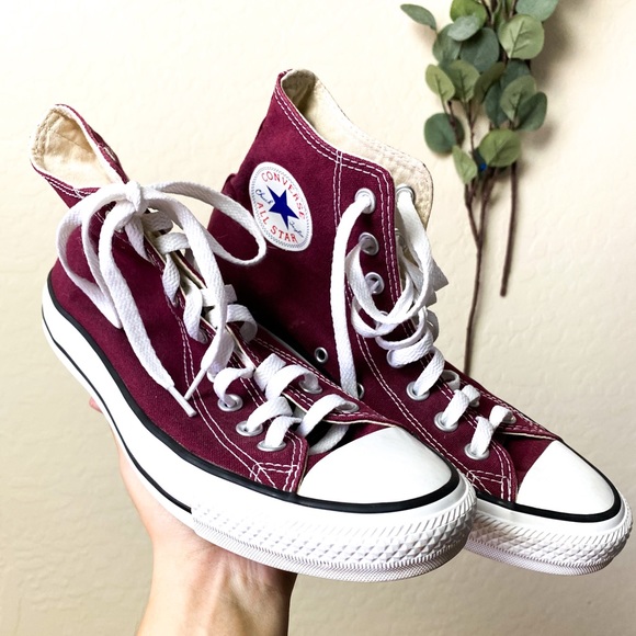 maroon chucks